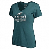 Women Eagles Green Green 2018 NFL Playoffs Fly Eagles Fly T-Shirt,baseball caps,new era cap wholesale,wholesale hats